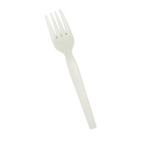 cubiertos - CPLA-02F- Tenedor biodegradabe blanco 6