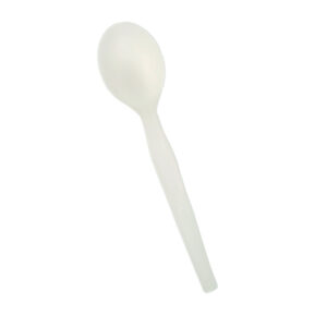 cubiertos - CPLA-03S - cuchara biodegradable blanca 6