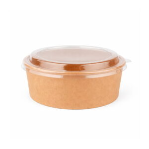 BOWL KRAFT C/TAPA PET 1300ML