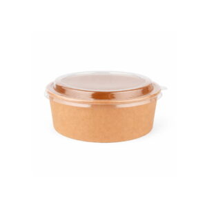 BOWL KRAFT C/TAPA PET 750ML