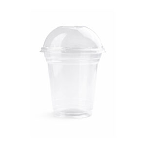 VASO PET CON TAPA DOMO DE 16OZ