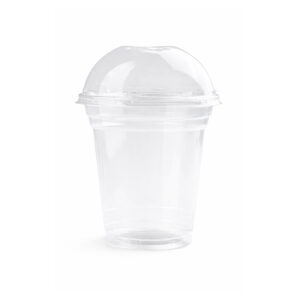 VASO PET CON TAPA DOMO DE 21OZ